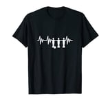 Table Football Heartbeat Kicker Pulse Football Table Football T-Shirt