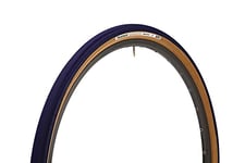 Panaracer King Slick Colour Edition TLC Gravel Tyre Pneu de Gravier Mixte, Pensée/Marron, 700x32