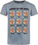 Pokémon Magikarp - Moods of the Week T-Shirt blue