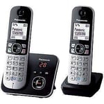 Panasonic KXTG6822EB Cordless Telephone with Answer Machine