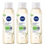 NIVEA Naturally Good Honeysuckle Scent Oil Infused Shower Gel 300ml - 3 PACK