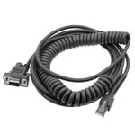 USB-Kabel Spiral USB till RS232 till Honeywell / Zebra / Symbol 5m