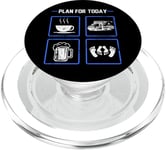 EMT EMS Paramedic AMR Plan For Today Sarcastic PopSockets PopGrip for MagSafe