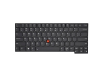 Lite-On - Ersättningstangentbord för bärbar dator - med Trackpoint - bakgrundsbelyst - QWERTY - Nordisk - för ThinkPad E480 E490 L380 L390 L480 T480s T490