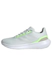 adidas Women's Runfalcon 3.0 Shoes Sneaker, Crystal Jade Zero Metalic Green, 8 UK