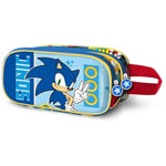 Sonic The Hedgehog 3D double pencil case