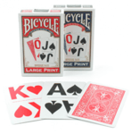 Bicycle Bridge Size Large Print Playing Cards