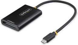 Startech.Com Lecteur De Cartes Usb-C Express Type B, Usb 10Gbps, Lecteur De Cartes Mémoire, Usb Type-C Vers Express 2.0