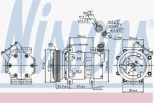 Kompressor Nissens - Renault - Clio, Kangoo, Twingo