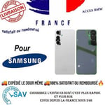 Original Cache Batterie Vitre Arrière Argent pour Samsung Galaxy S24 Plus 5G S92