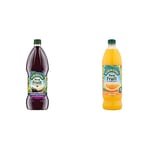 Robinsons Fruit Squash - Low Calorie - Double Strength - Apple and Blackcurrant 1.75L & Orange Squash, 1L