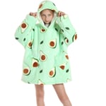 Kid Hoodie Filt Oversized Ultra Plush Fleece Filt Vinter -best 15