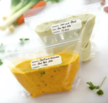 Lakeland Soup 'n' Sauce Sealed Freezer Clear Storage Bags 1 Litre - Pack of 20