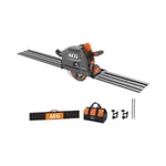 Scie plongeante AEG 18V Brushless - Rail de guidage 152 cm - Sans batterie ni chargeur - BKS18PBL-0