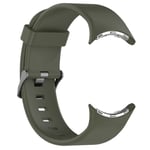 Google Pixel Watch 3 XL 45mm Armband i silikon, mörkgrön