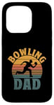 Coque pour iPhone 15 Pro Bowling Dad Bowler Tenpin