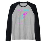 Pink Floyd Wish You Were Here Grid Raglan Baseball Tee