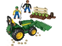 Clementoni Mega Bloks, World Builders, John Deere Farm Tractor, Construction Set, 80840, For Boys, 5+ Years, 119 Pcs For Boys