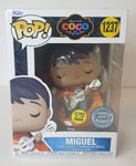 Funko pop Disney Pixar Coco Miguel 1237 édition spéciale brille dans le noir