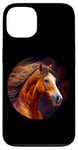 Coque pour iPhone 13 Crinière gracieuse pour cheval de course Nature Force