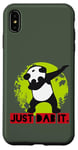 Coque pour iPhone XS Max Dab Dabbing Panda Eco Planet Green Save World