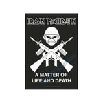 Drapeau Iron Maiden - A Matter of Life and Death - ref dr1iron5