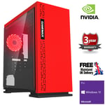 Ultra Fast AMD Dual Core 8GB 1TB GT 710 Home Gaming PC Computer Windows 10 ER