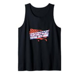 FUNNY PATRIOT I PLEDGE ALLEGIANCE TO THE GRIND I’M UP EARLY Tank Top