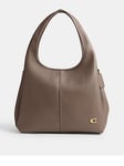 Coach Polished Pebble Leather Lana Shoulder Bag