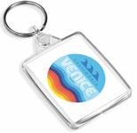 1 x Los Angeles Malibu Surf Cali Beach - Keyring - IP02 - Mum Dad Kids Gift#6005