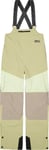 Picture Organic Clothing Women's Elwy Bib Pants Hemp Roebuck Lime Cream, S