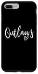 Coque pour iPhone 7 Plus/8 Plus Outlaws High School Mascotte Sports Team Femmes Outlaws