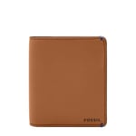 Fossil Portefeuille pour Hommes Joshua, Vegan Cactus Bifold Tan L 8.9Cm, L 1.3Cm, H 10.2Cm Ml4478231