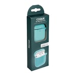 ITENSE - Coque écouteurs sans Fil - Compatible Apple, airpods 1 et 2 - Couleur: Bleu 7472C - Matière: Silicone - Etui écouteurs - Coque de Protection - Protège des Chocs et des Rayures - Coque Souple