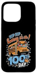 Coque pour iPhone 15 Pro Max 100 Days of School Bus Driver Kids Teacher Hooray 100