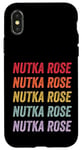 Coque pour iPhone X/XS Rose Nutka