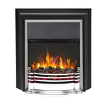 Dimplex Detroit Deluxe Freestanding Electric Fire 2kW Heat Output Black DTT20X