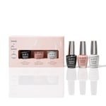 OPI Infinite Shine Gel-Like Long-Wear Nail Polish Perfect Pink Gift Set - Including Primer, Bubble Bath® & Pro Stay Gloss