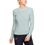 Under Armour Women Intelliknit Phantom Sweatshirt - Atlas Green/Reflective (189), Small