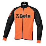 Veste de vélo noire/orange "bêta" i