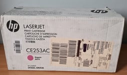 HP 504A - CE253AC Genuine Original Magenta Toner Cartridge CP3525 CM3530 NEW