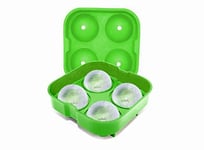 Vin Bouquet FIK 182 Moule en Silicone pour glaçons Ronds, 14 x 16,5 x 6 cm, Vert