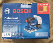 Bosch Profession 06019D0200 GSS 18V-10 18V Cordless Orbital Sander Bare Unit