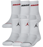 Jordan J Jordan Legend Crew 6pk Puuvillasukat WHITE