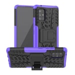 Samsung Galaxy A71 5G      Heavy Duty Case    Purple