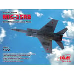 MIG-25 RB SOVIET RECONNAISSANCE PLANE KIT 1:72 ICM Kit Aerei Modellino