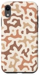 iPhone XR Trendy Mocha Mousse Brown 2025 Matisse Coral Reef Pattern Case