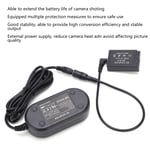 LP‑E17 Dummy Battery With AC Power Supply Adapter Fully Decoded For M3 BST