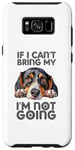 Coque pour Galaxy S8+ Treeing Walker Coonhound If I can't bring my dog Im Not Going