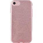 PURO Coque pour iPhone SE (2020)/8/7/6S/6 rigide Puro avec strass Rose